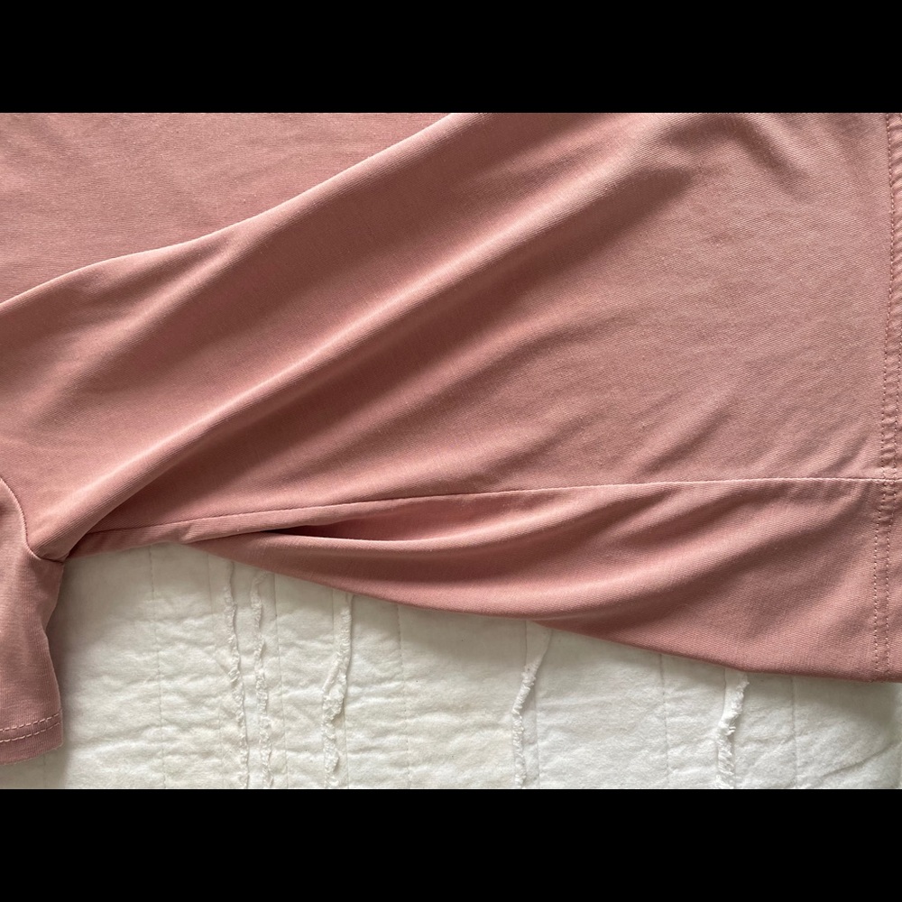This is a baby pink top with ruffle detailing! - Picture 5 of 5